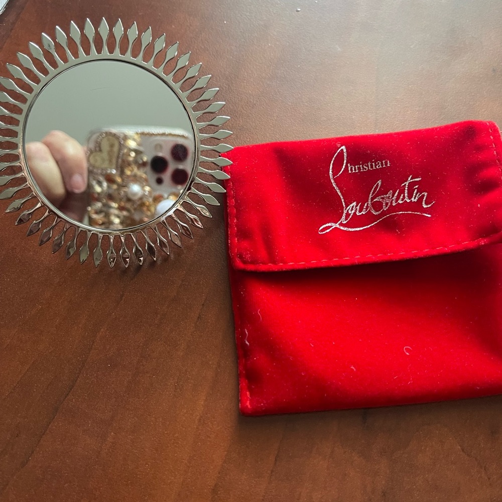 New Christian Louboutin mirror.